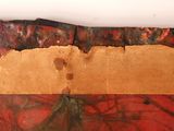 a picture of a piece of paper that has been torn off
