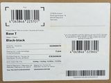 the back of a box with a barcode on the side of it