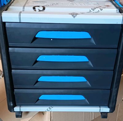 Poste de travail mobile 4 tiroirs SORTIMO WorkMo 24-500 SBL6… - Photo 1