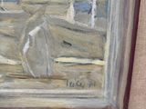 a picture of a painting on the wall of a building