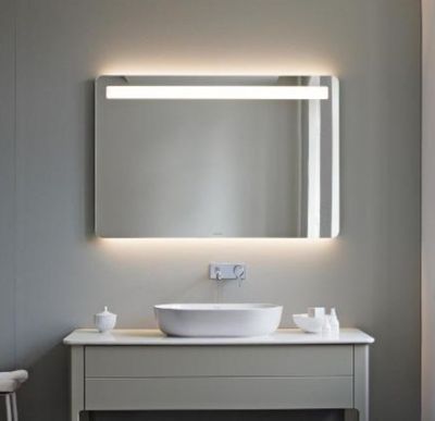 Miroir LUV DURAVIT, tactile , éclairage LED, antibuée, dimen…