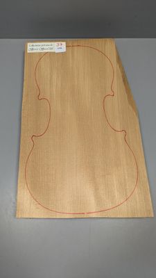Planche pour table de violon/alto en épicéa, ~38cm. Épicéa p…
