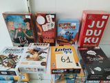 a lot of board games on the table together