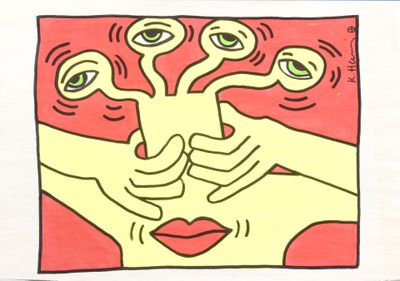 HARING Keith (1958-1990) (D'après)