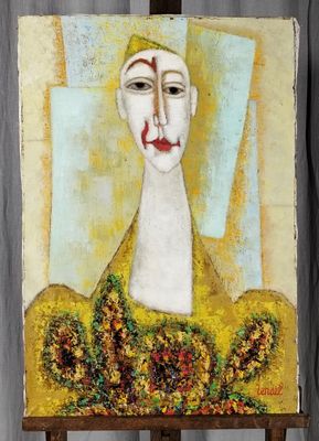 Gabriel ZENDEL (1906 - 1992). Huile sur toile.