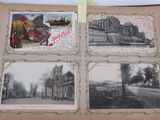 a book with pictures of old buildings on it