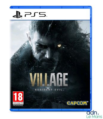 la jaquette du jeu vidéo « Resident Evil : Village »