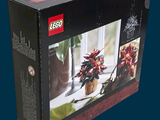 a box that has a picture of a plant inside of it
