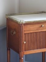 TABLE VOLANTE en acajou et placage d'acajou de forme rectang… (photo 2)