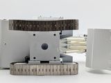 an image of a model of a machine with a ruler in front of it