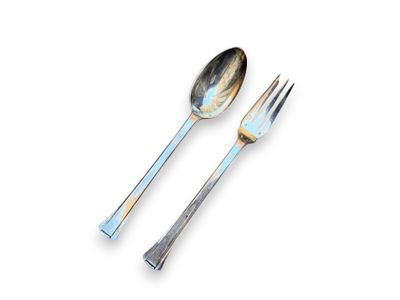 EMILE PUIFORCAT - Modèle dit Papyrus ou Dinard - Photo 1