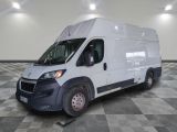 a picture of a white van parked in a room