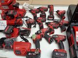 a lot of tools that are sitting on a table