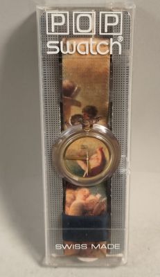 une image représentant une montre-bracelet sur laquelle figure le portrait d'une femme