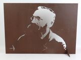 an image of a picture of a man smoking a cigarette