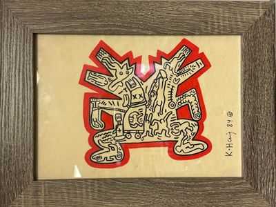Keith HARING (1958-1990), d'après