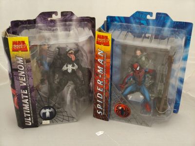 sets de figurines MARVEL Diamond SELECT Venom et spide…