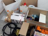 a lot of boxes that are sitting on the floor