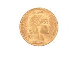 an image of a gold coin on a white background