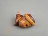 a small wooden object that is on a table
