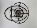 a metal object that is hanging on the wall