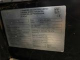 a picture of a close up of a sign on a machine
