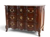 une image d'une commode sur fond blanc
