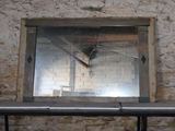 a clock that is on the wall of a building