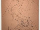 an image of a drawing of a person falling off a skateboard