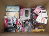 a box full of various items that are inside of it