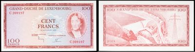 three different bank notes with a picture of a woman on one of them