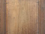 painting of a wooden frame with a brown stain on it