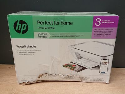 Imprimante tout-en-un HP DeskJet 2810e, jet d'encre couleur,…