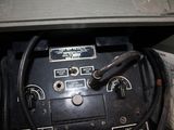 a close up of a control panel in a room
