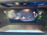 a car dashboard with a digital display on it