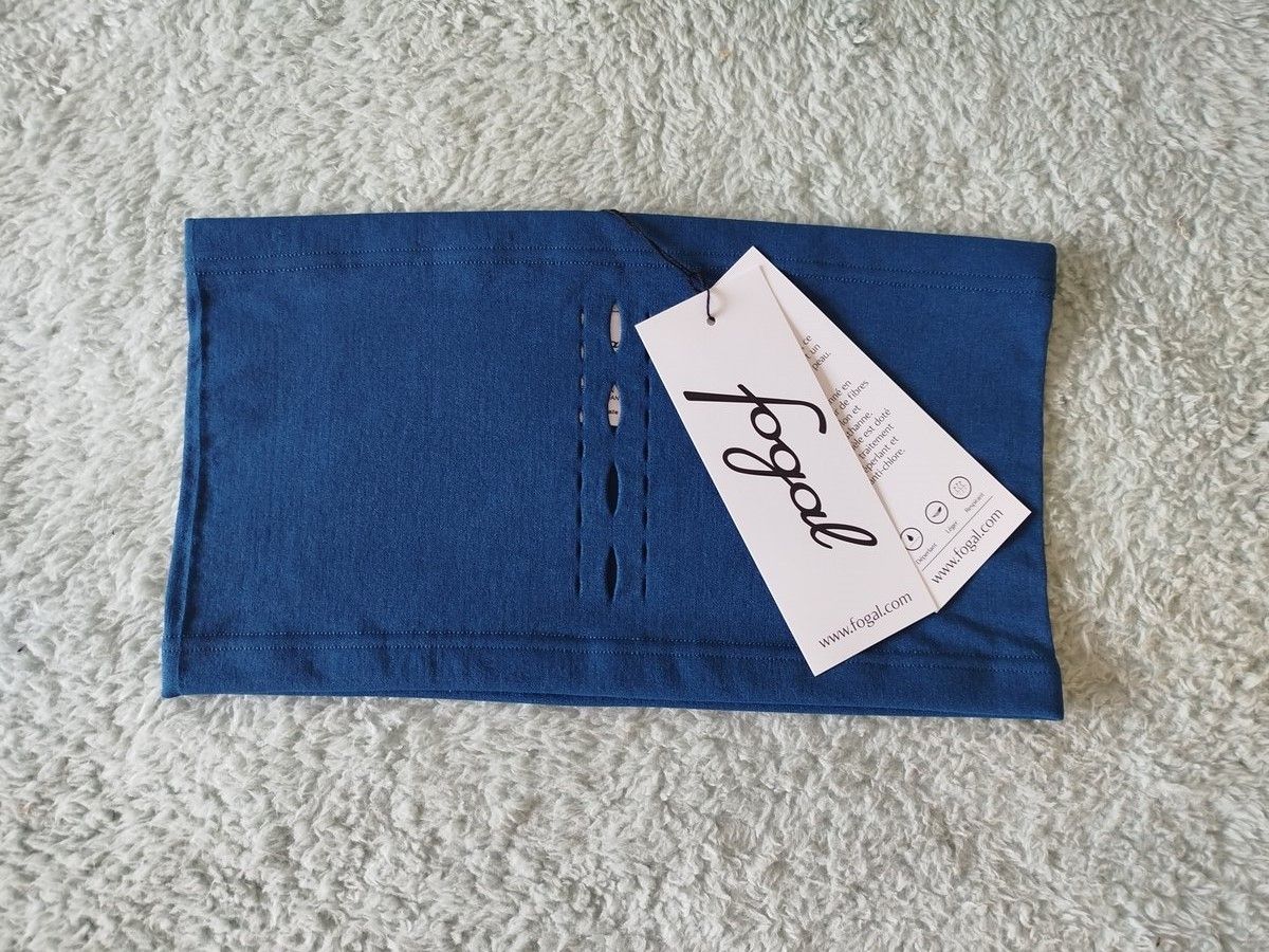 lot de 21 bandeaux de marque FOGAL (produit de très haute qualité) - Modèle : AVA - colori : baltic - Taille M - 82% ...