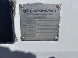 a close up of a sign on a vehicle