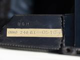 a close up of a label on the side of a train