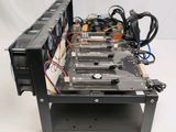 an image of a computer case with a lot of wires on top of it