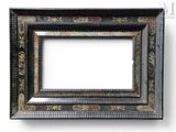 an image of a picture frame on a wall with a white background
