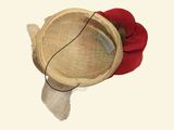 a hat that is sitting on top of a table