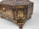 a very ornate box that is sitting on a table