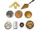 a lot of different items that are on a white surface