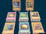 a lot of cards that are sitting on a table