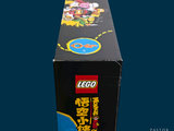 a black box with a lego figure on top of it