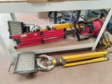 a lot of tools that are sitting on a table