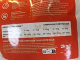 a bag of food that is sitting on a table