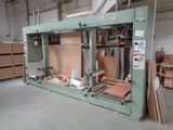 a large machine that is sitting in a warehouse