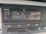 a car radio with a digital display in the dash