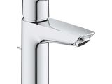 single lever basin faucet with pop spout